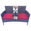Darrett Wicker Outdoor Bench-1375991460