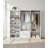 Prosper White Freestanding Walk In Wood Closet System