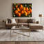 Fruit, mandarine brune, art mural sur toile-795239308