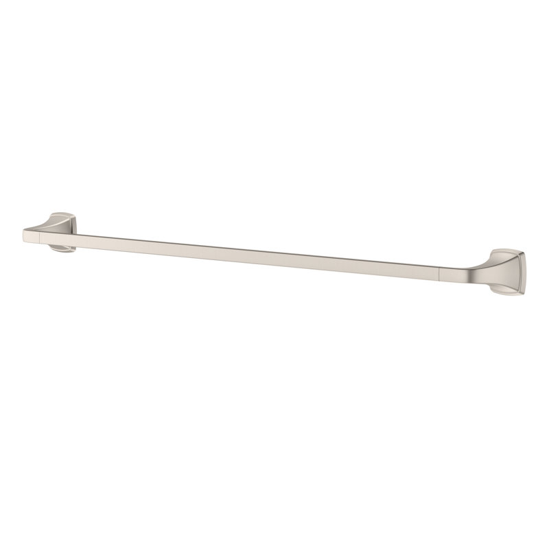 Barre à serviettes murale 24" Bronson, Nickel brossé