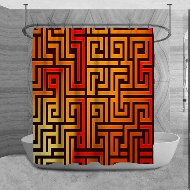 Rideau de douche Pamilyn, H 73 po x l 70 po