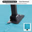 Parasol carré en porte-à-faux 11 pi Okwu, sans base, bleu turquoise-947013811