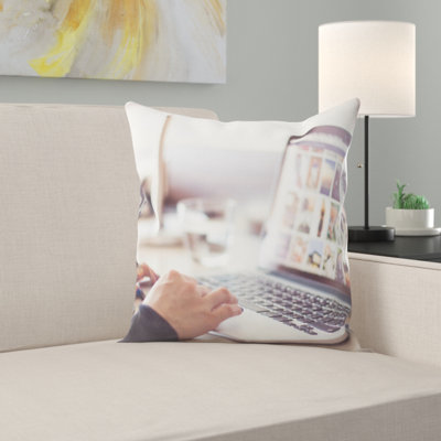 Coussin décoratif computer