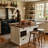 71" W Kitchen Island With Leaf