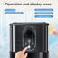 Machine à glaçons Havert Coutertop, machine à glaçons portative en acier inoxydable 44Lbs / 24H avec auto-nettoyage-112093820