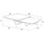 Belvedere Solid Wood Top Nesting Coffee Table