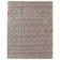Metro-Velvet Geometric Area Rug in Light Beige