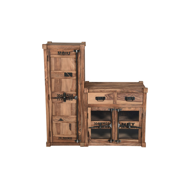 Perrinton 130cm Solid Wood Sideboard
