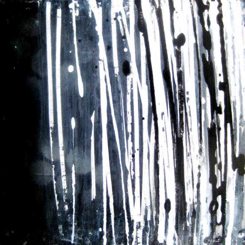 «Branchville Sophia Buddenhagen White Lines», reproduction sur toile tendue, H 30 po x l 30 po, Oui