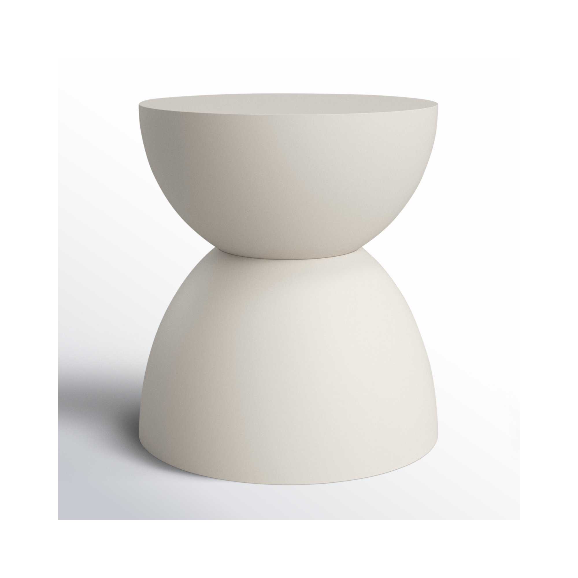 15.75'' Concrete Outdoor Side Table