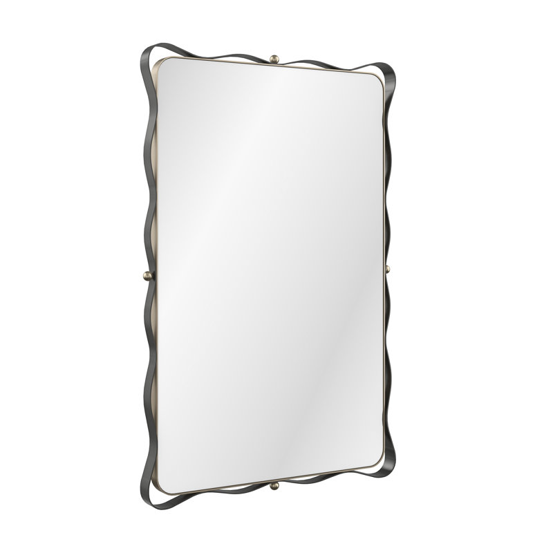 Marseille Rectangle Metal Wall Mirror