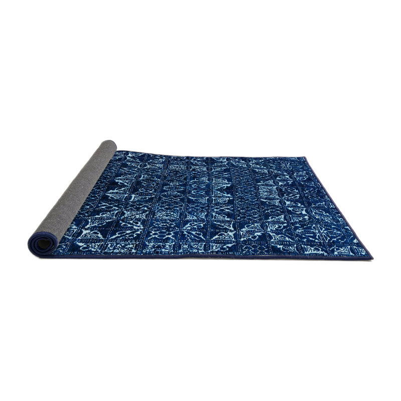 Abstract Indoor Rug, Round 7'