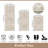 Boho Washable Kitchen Rug Set of 3-519015041