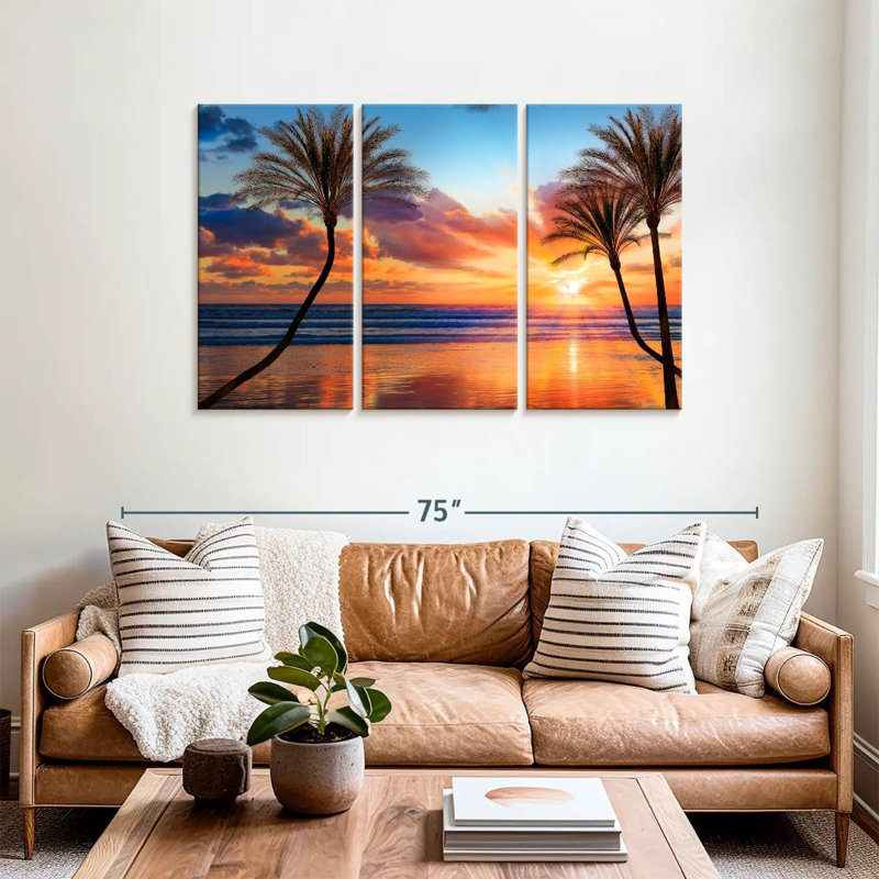 Gillard South California Beach, 36" H x 57" W