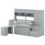 Lit mezzanine avec tiroirs Jeycob Kids-1053328535-1053328536
