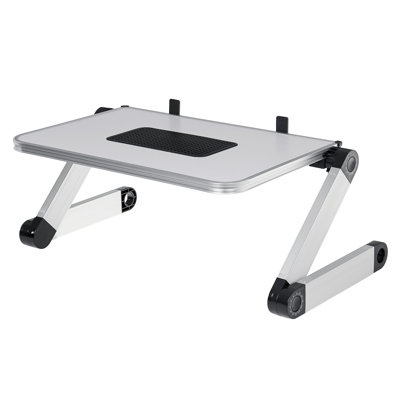 Adjustable Metal Base Standing Desk Converter