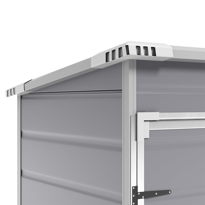 5X3FT Outdoor Plastic Garden Storage Shed