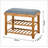 Wood Storage Bench