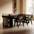 Black Rectangular Solid Wood desks-108073883