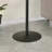 17.5"W End Table With Black Marble Textured Top-530398537