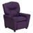 Contemporary Kids Recliner with Cup Holder-56801099