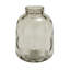 Skeen Glass Decorative Gray Vase with Bubble Texture