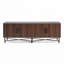 Armoire de rangement décorative 4 portes avec tablettes réglables-609598870