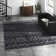 Sabio Geometric Dark Gray/Gray Area Rug