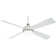 54" 4 - Blade LED Standard Ceiling Fan with Remote Control and Light Kit Included