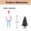 Lighted Artificial Christmas Tree-373842157
