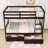 2 Drawers Wooden Bunk Bed with Ladder-1533013103-1533013101