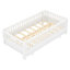 Lit plateforme simple TG avec garde-corps, structure de lit simple TG en bois massif, peut être converti en grand lit plateforme-464739445