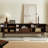 Solid Wood TV Stand Retro Style-105339713