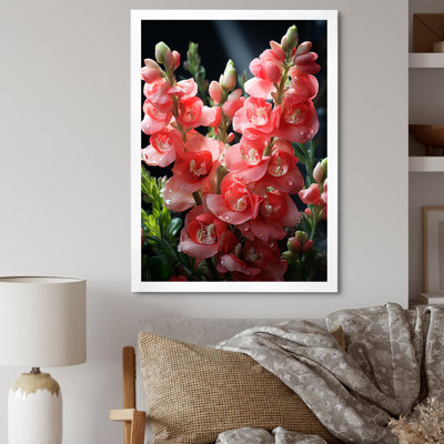 Snapdragons Serenade 3 - Snapdragons Wall Art