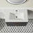 Horeb 30" Wall Mounted & Floating Single Vanity with Ceramic Sink-121163797