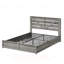 Base de lit pleine grandeur avec tiroirs spacieux et éclairage à DEL, support de matelas en métal antidérapant, base à lattes robuste-7072087