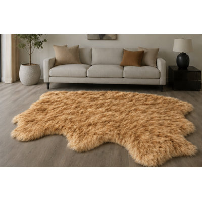 Faux Sheepskin Washable Indoor Rug