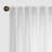 100% Linen Room Darkening Back Tab Single Panel-1210365563-1210365559