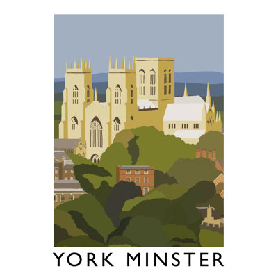 'York Minster' by Richard O'Neil - Print