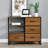 Hanshika Modern Rustic 4-Drawer Compact Combo Dresser with Sturdy Construction-1279145544