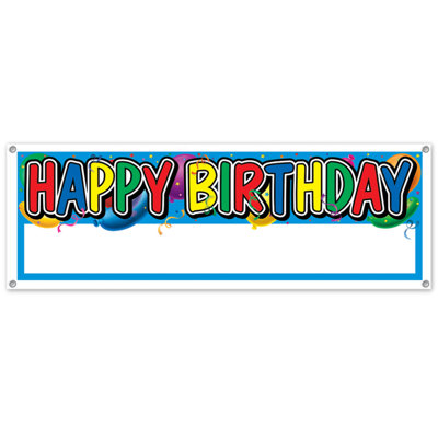 Birthday Disposable Party Supplies