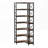 79.53" Tall 7-Tier Large Corner Bookshelf