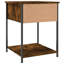 Allums 44cm W Iron Bedside Table-640343853-607737440