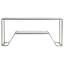 Metal Designs Byron Console-58143555
