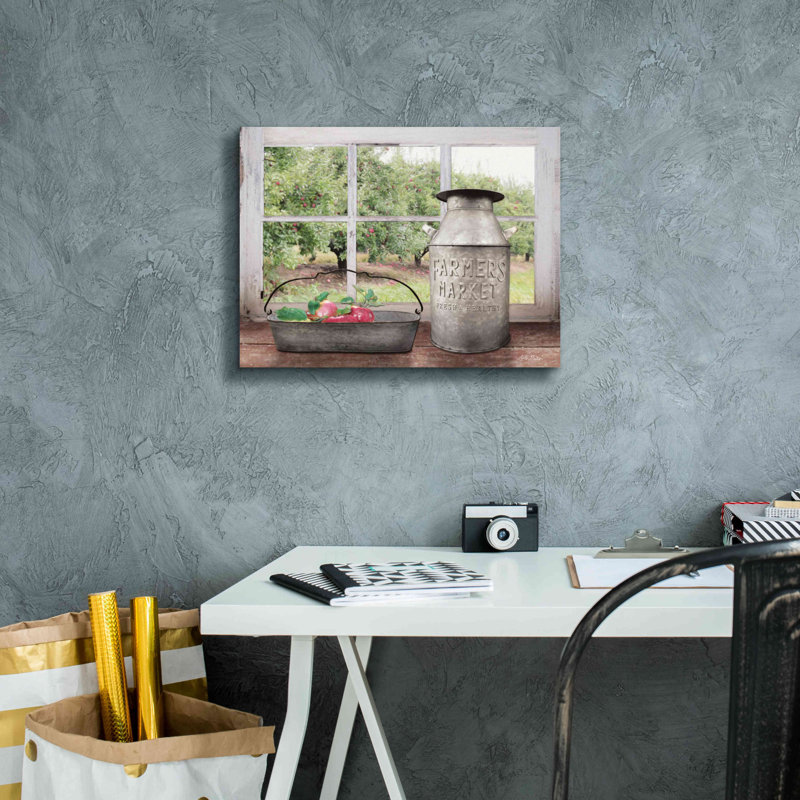 «Apple Orchard» par Lori Deiter, impression sur toile tendue, H 12 po x l 16 po x P 0,75 po