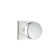 Emtek Passage Knobset w/ Square Rosette and Round Knob
