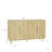 Fluted Buffet Accent Cabinet With Adjustable Shelves-1537706353