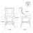 Cairo Willow Upholstered Swivel Counter Stool-112983085