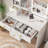 dressing table, mirror and LED light