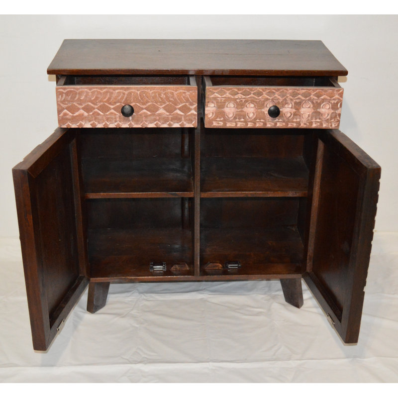 Pineville 80cm Solid Wood Sideboard